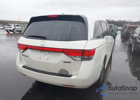 2014 Honda Odyssey Touring/Touring Elite from USA, damaged, VIN 5FNRL5H90EB084005